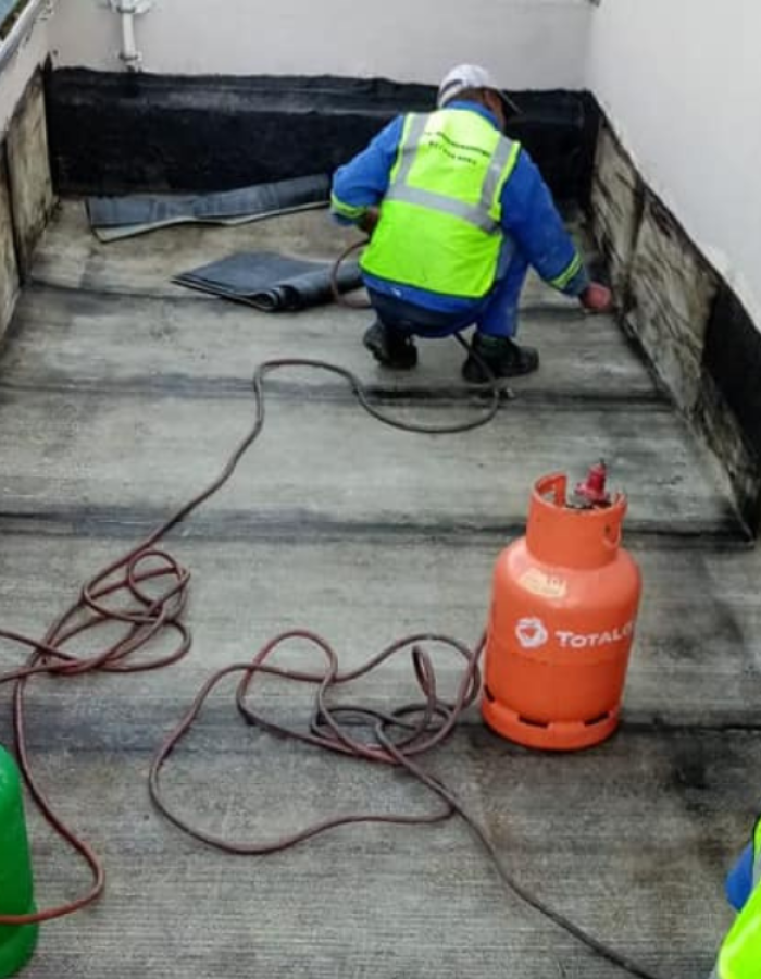 Waterproofing -concrete roof